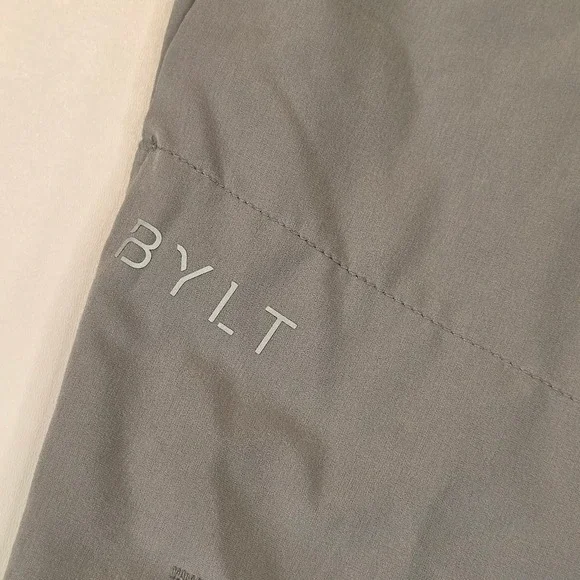 BYLT Men's Medium Swift 2-in-1 Workout Shorts Gray Black Compression Liner KPO12 - Picture 4 of 11